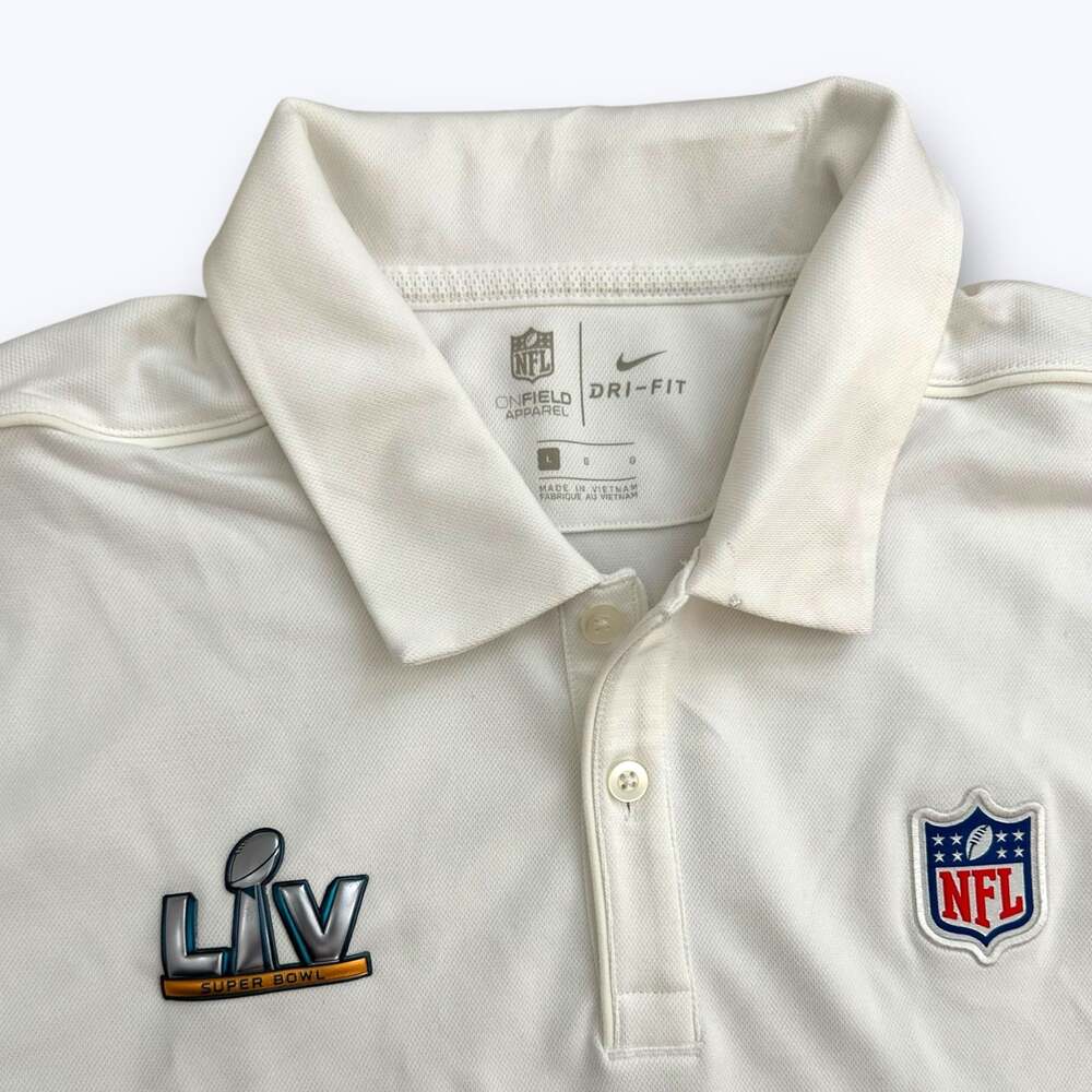 NFL On-Field Dri-Fit Super Bowl LV Tampa Bay Bucs Polo Shirt